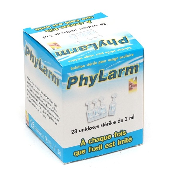 Phylarm solution ophtalmique unidoses
