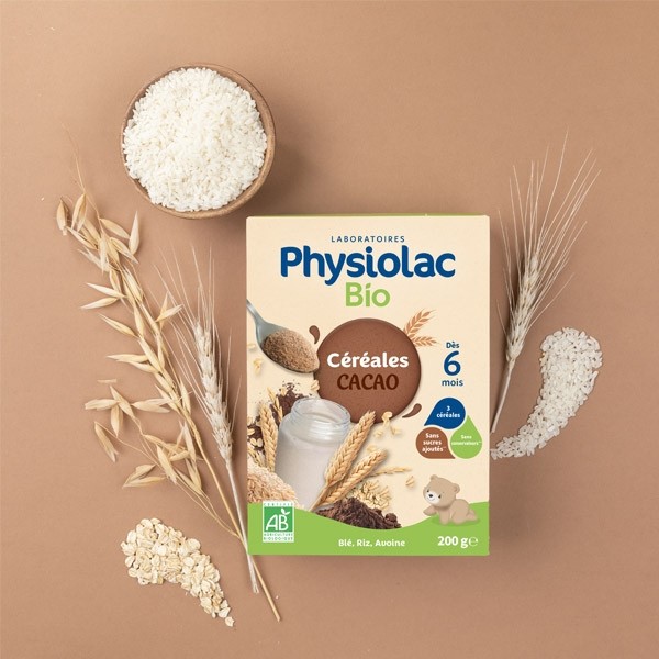Physiolac Bio céréales Cacao