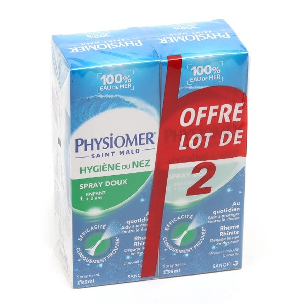 Physiomer spray nasal adulte et enfant