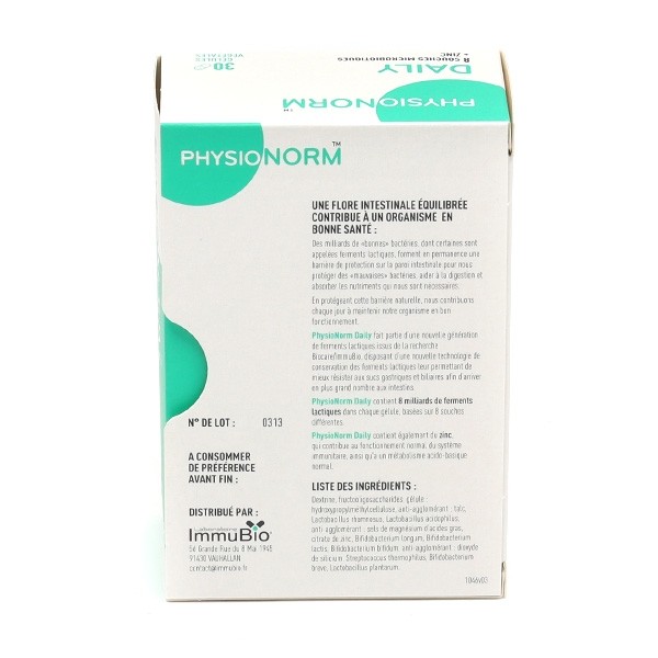 Physionorm Daily gélules