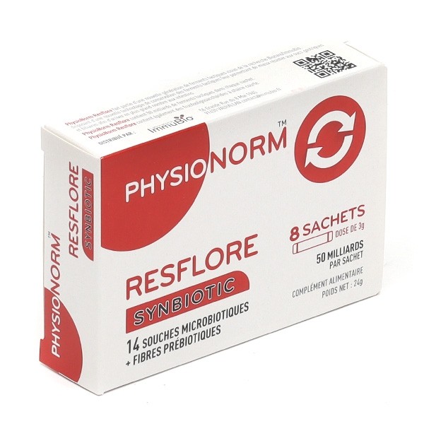 Physionorm Resflore Synbiotic sachets