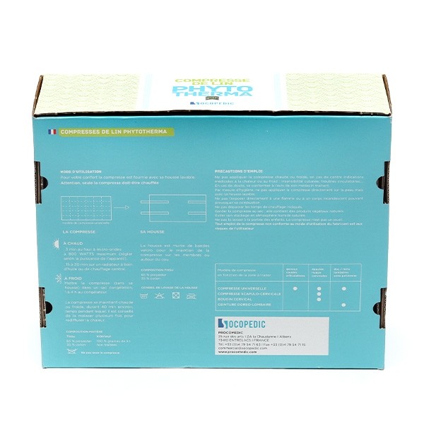 Compresse de lin Phytotherma