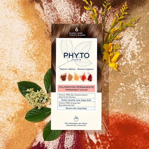 Phytocolor Kit Coloration permanente Blond foncé 6