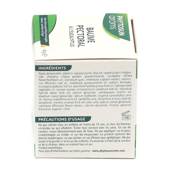 Phytosun Arôms baume pectoral Eucalyptus