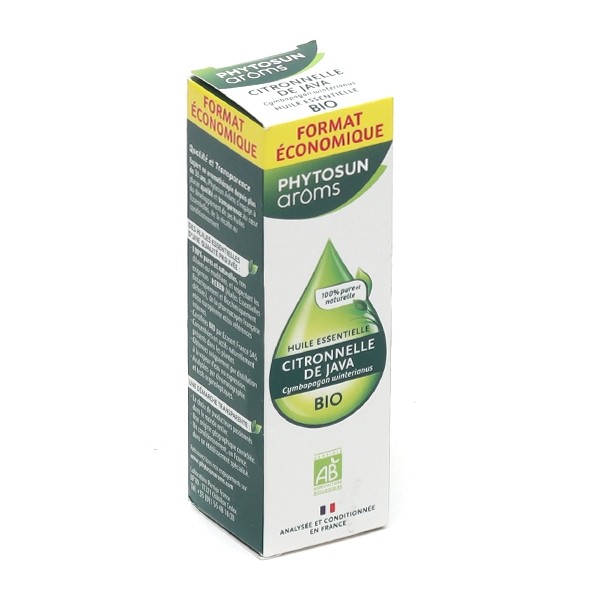 Phytosun Arôms Huile essentielle Citronnelle de Java bio