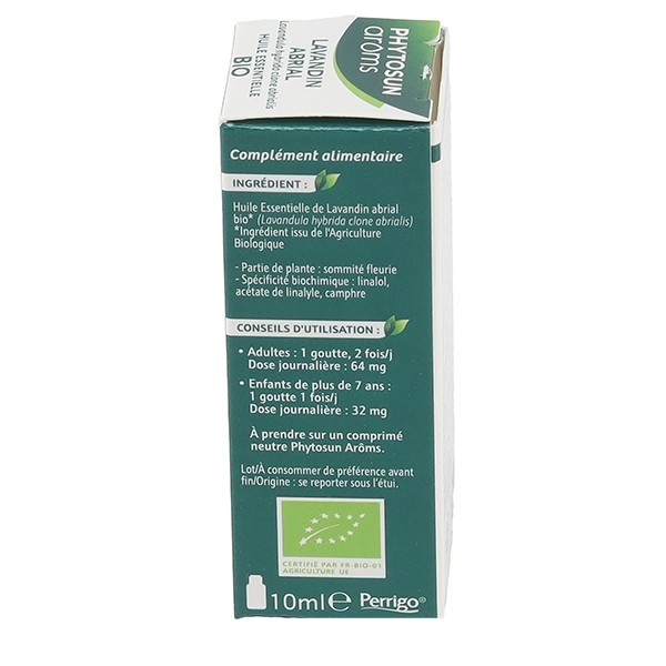 Phytosun Arôms huile essentielle Lavandin abrial Bio