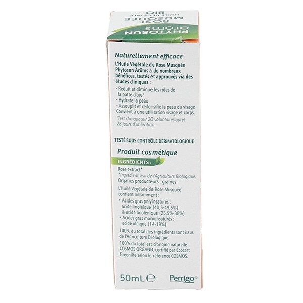 Phytosun Arôms huile de Rose musquée Bio