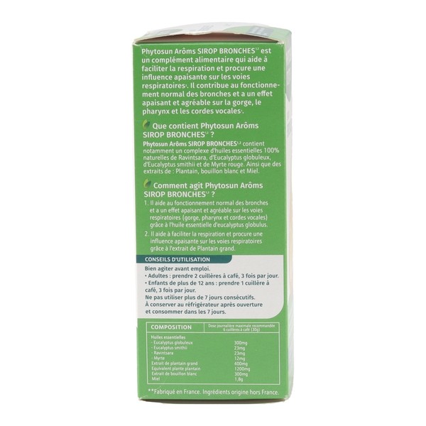 Phytosun Arôms sirop bronches