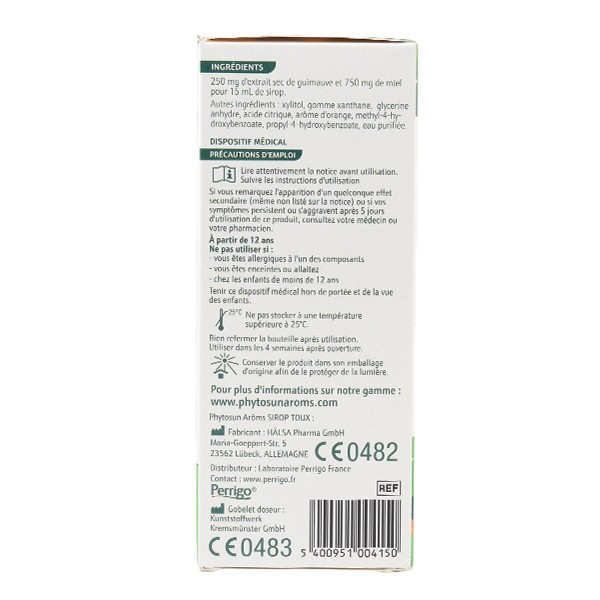 Phytosun Arôms sirop toux