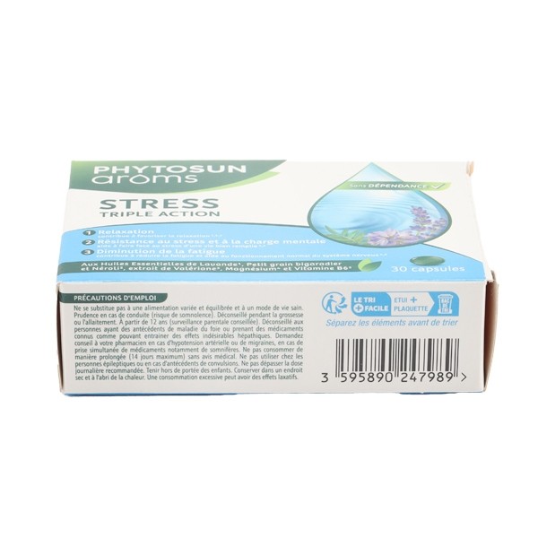 Phytosun Arôms stress triple action capsules