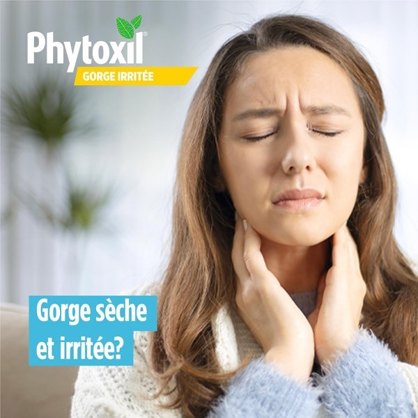 Phytoxil Mal de goge pastilles Fruits rouges