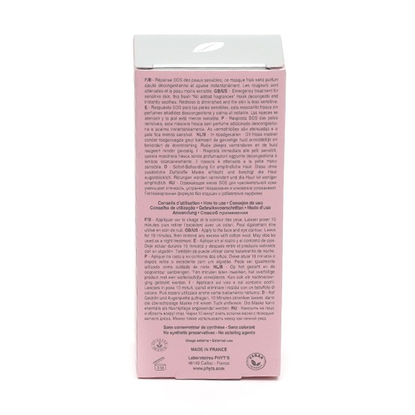 Phyt's Masque apaisant bio