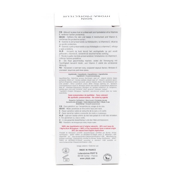 Phyt's Douceur Jour Soin Hydra Protecteur Bio