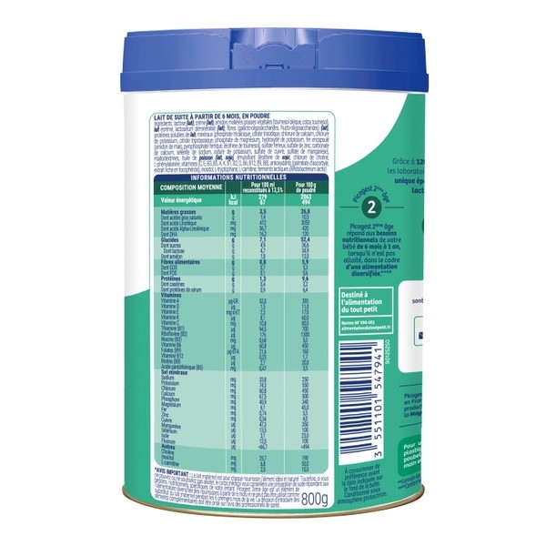 Picot Picogest Lait 2ème âge