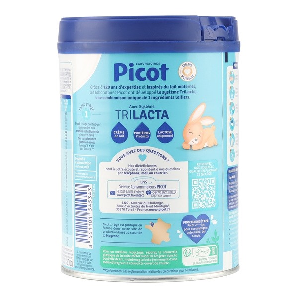 Picot 1 lait pour nourrisson 1er âge