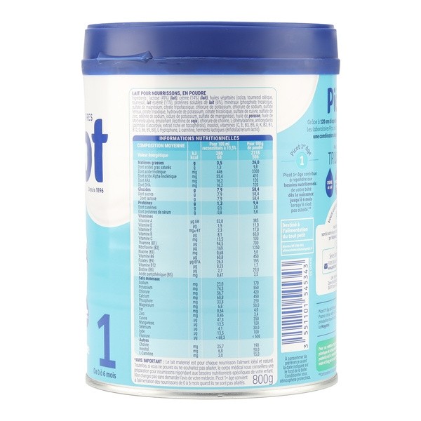 Picot 1 lait pour nourrisson 1er âge