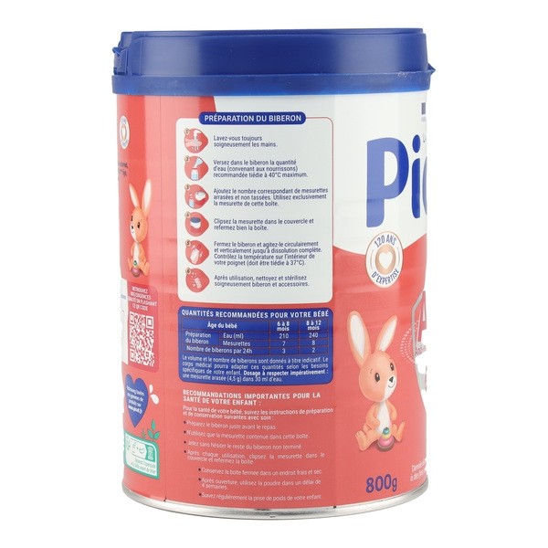 Picot AR Lait 2ème âge