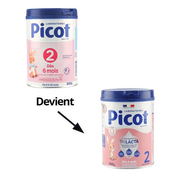 Picot 2 lait 2ème âge