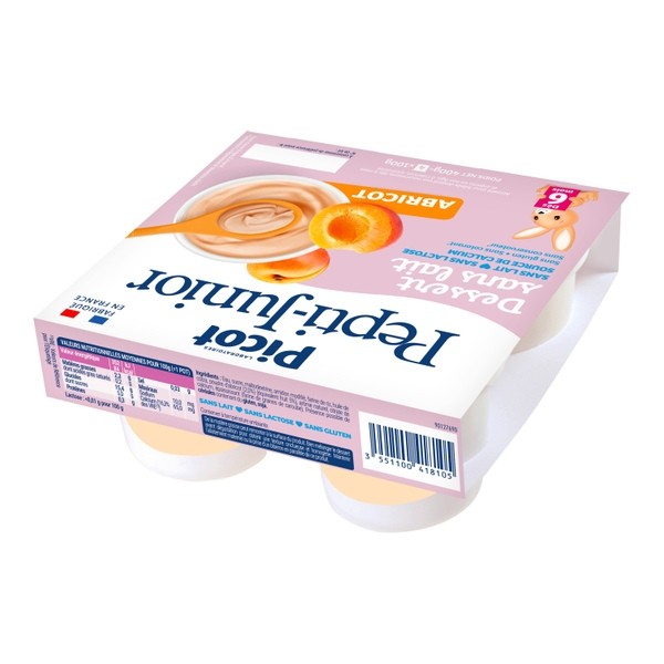 Picot Pepti Junior dessert sans lait Abricot
