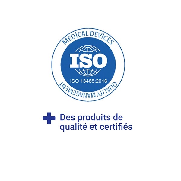 Medicomp compresses non tissées stériles 7,5 x 7,5 cm