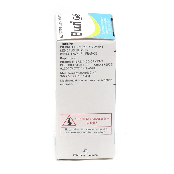 Eludril Gé bain de bouche antiseptique