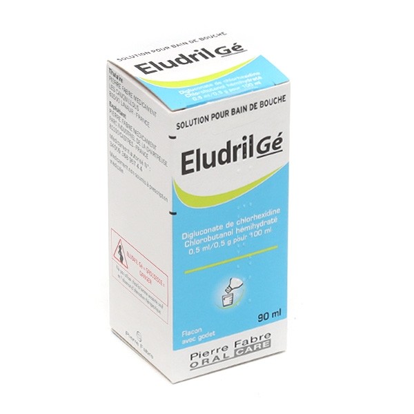 Eludril Gé bain de bouche antiseptique