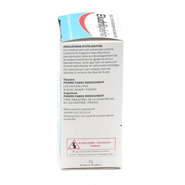 Eludrilperio 0,2 % bain de bouche