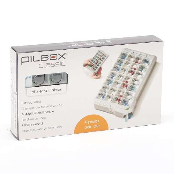 Pilbox Classic pilulier hebdomadaire