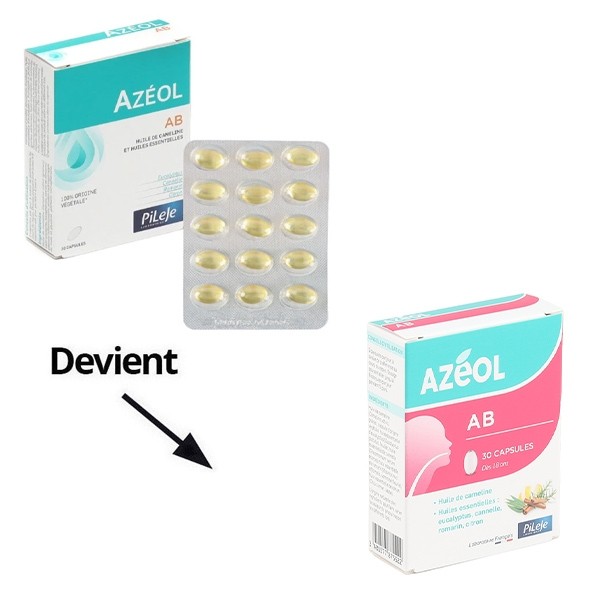 Pileje Azéol AB capsules