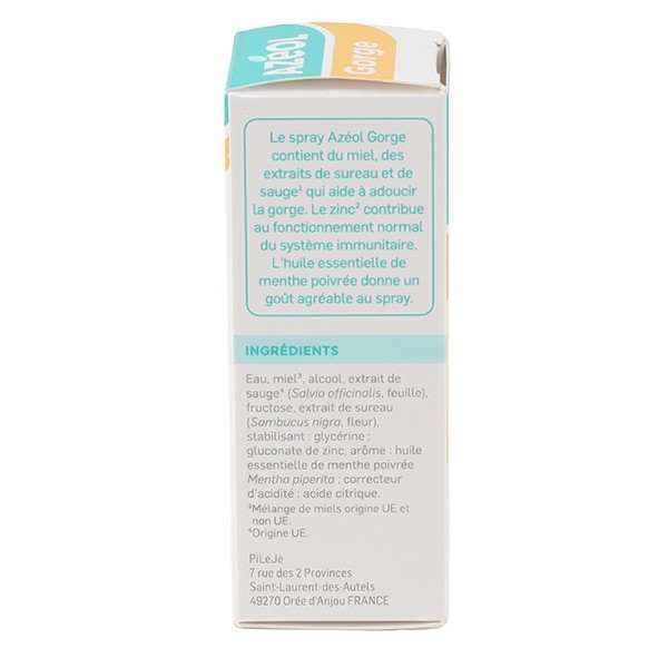 Pileje Azéol spray gorge