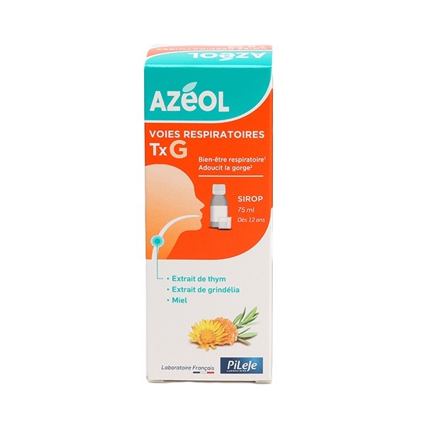 Pileje Azéol sirop Tx G Voies respiratoires