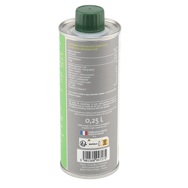 PileJe huile vierge de Cameline bio