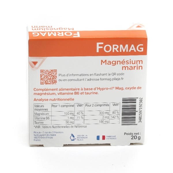 Pileje Formag comprimés