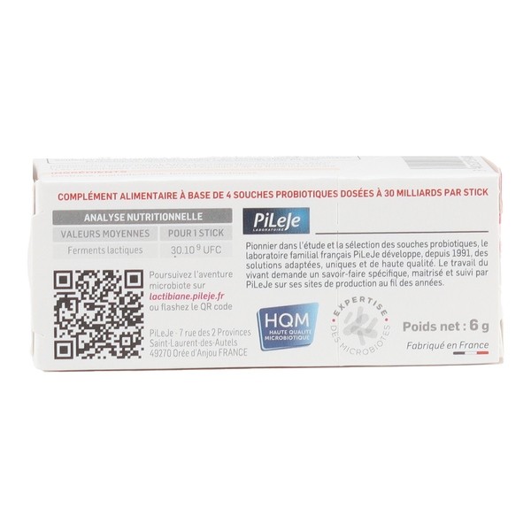 Pileje Lactibiane Imedia sticks