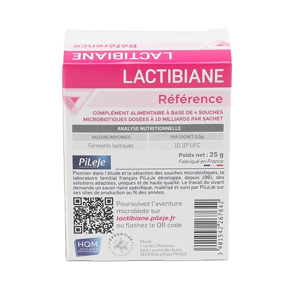 Pileje Lactibiane Référence sachets