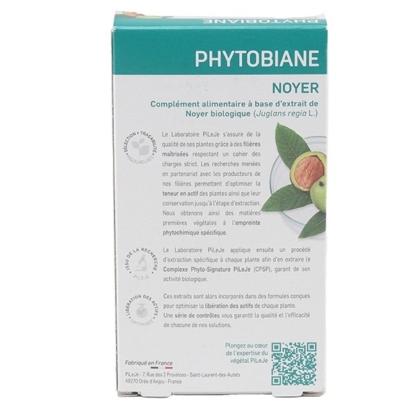 Pileje Phytobiane Noyer comprimés