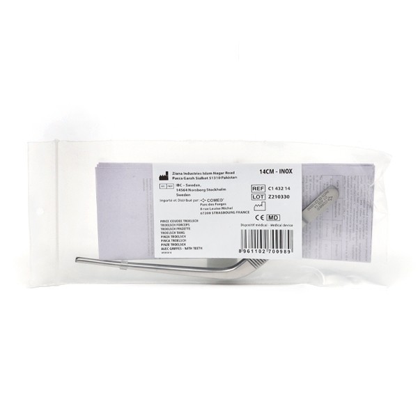 Comed pince de Troeltsch coudée avec griffe