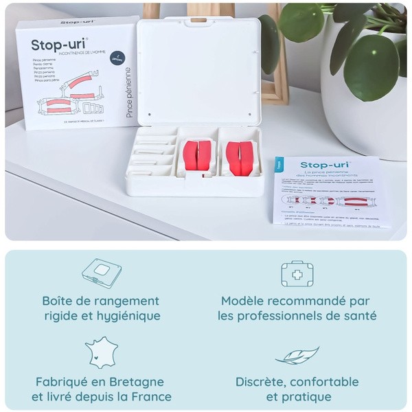 Stop Uri pince pénienne pour incontinence masculine