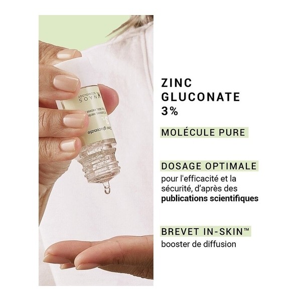 Etat pur Zinc gluconate 3%