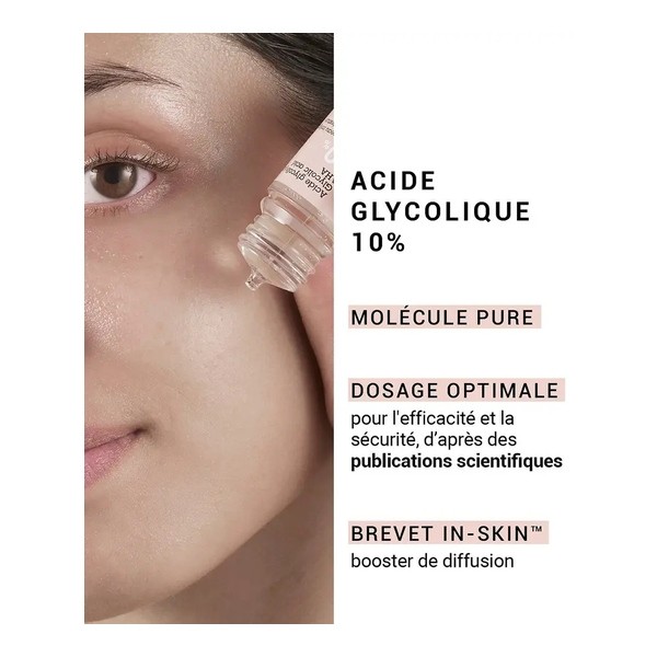 Etat pur Acide Glycolique AHA 10%