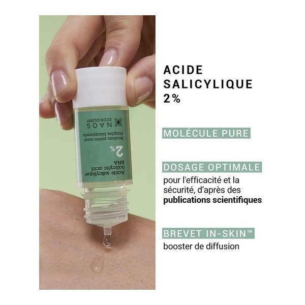 Etat pur Acide salicylique BHA 2%