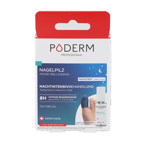 Poderm traitement intensif nuit mycose des ongles