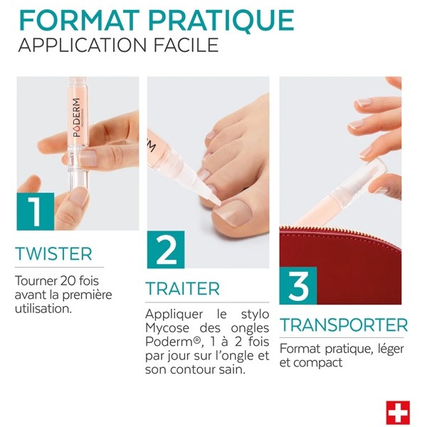 Poderm Stylo Sérum Mycose des ongles