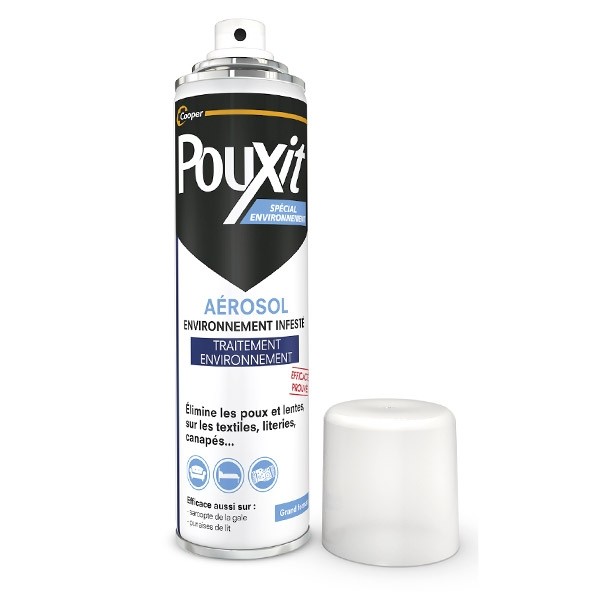 Pouxit Spécial Environnement infesté aérosol