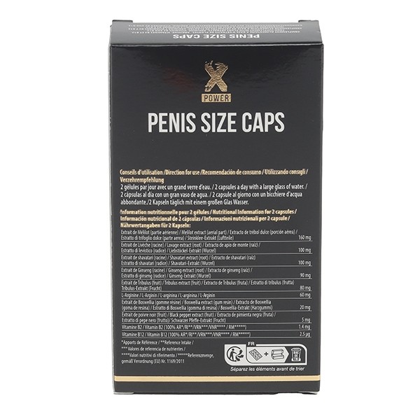 Penis Size caps gélules