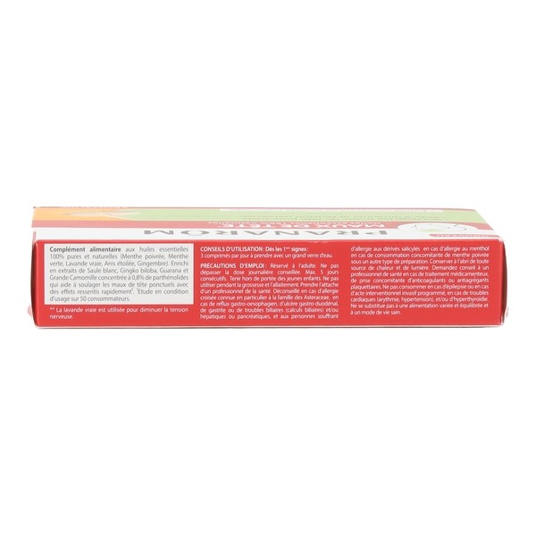 Pranarom Aromalgic Maux de tête comprimés