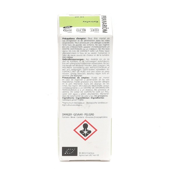 Pranarom huile essentielle Katrafay Bio