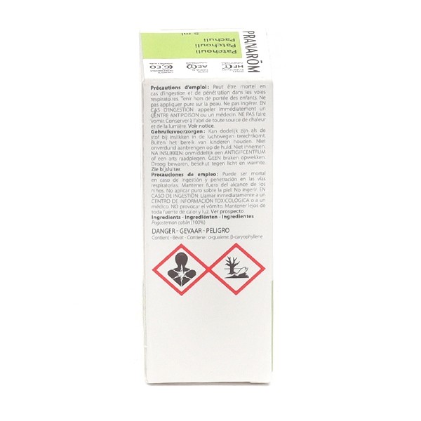 Pranarom huile essentielle de Patchouli