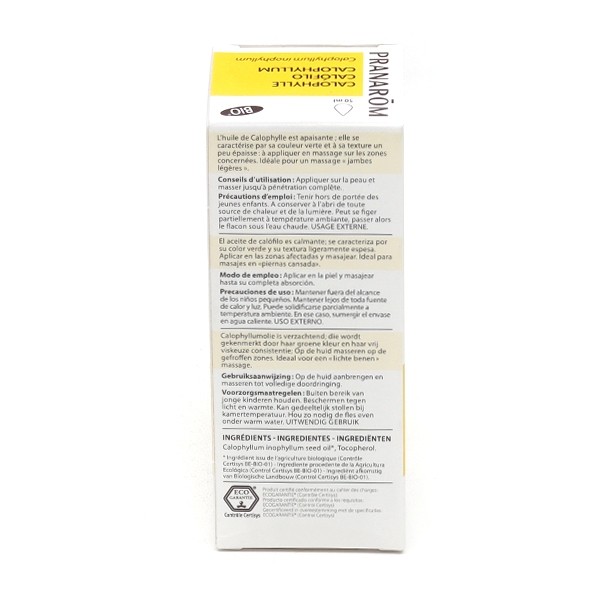 Pranarom huile de Calophylle Bio