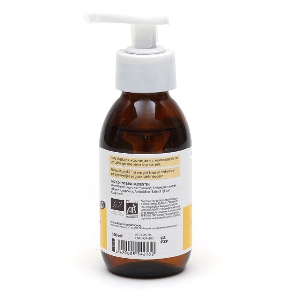 Pranarom huile d'abricot Bio